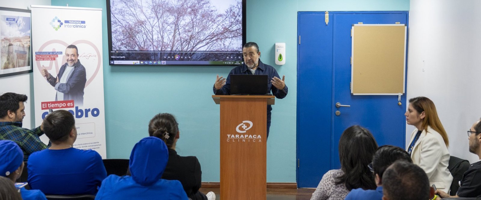 Junto a Leo Caprile, Interclínica impulsó campaña de prevención del ACV en el norte del país
