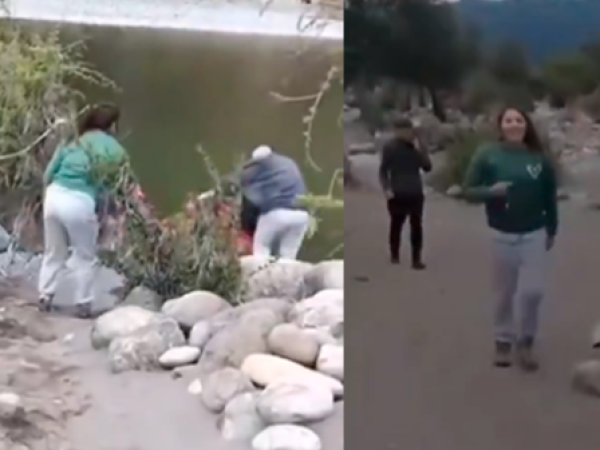 Mujer empujó a adulto mayor hacia río en Linares: Acusa que era 