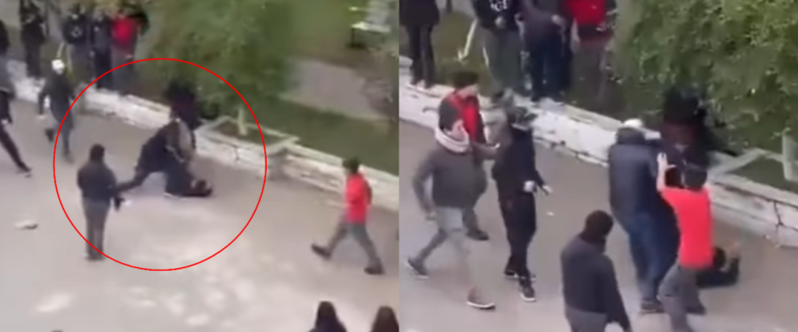 Otra vez Melipilla: Estudiantes se enfrentan en Liceo y uno saca un arma blanca