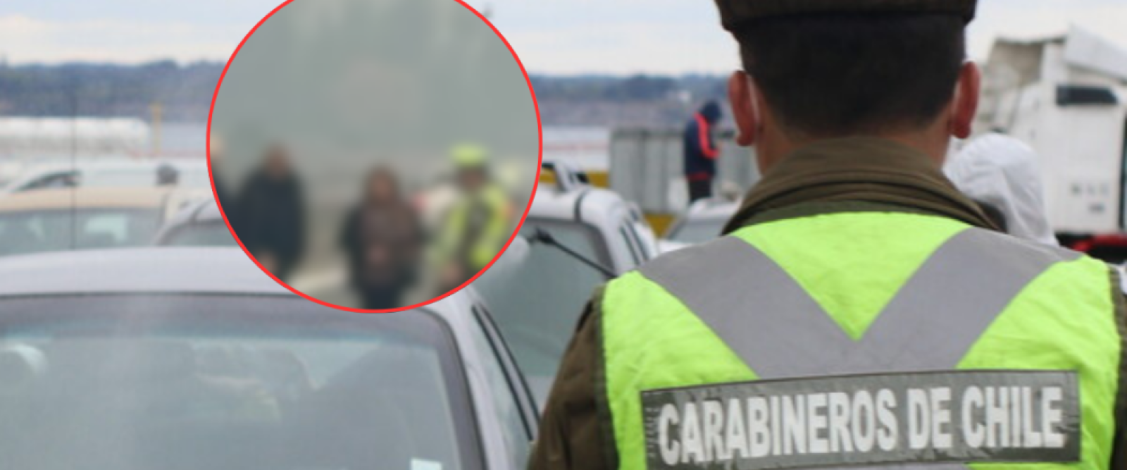 Carabinero fue atropellado durante fiscalización en Paine